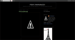 Desktop Screenshot of foxypaparazzi.blogspot.com