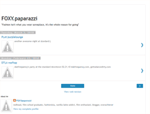 Tablet Screenshot of foxypaparazzi.blogspot.com