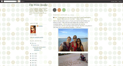 Desktop Screenshot of imwideawake.blogspot.com