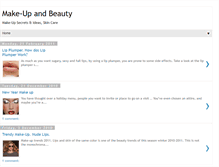 Tablet Screenshot of make-up-n-beauty.blogspot.com