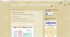 Desktop Screenshot of ceuabertoarte.blogspot.com