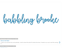 Tablet Screenshot of brookiehart.blogspot.com