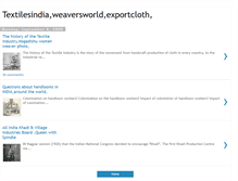 Tablet Screenshot of indianhandlooms.blogspot.com