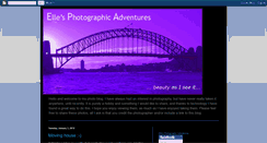 Desktop Screenshot of ellesphotographicadventures.blogspot.com