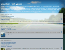 Tablet Screenshot of mountainhighwines.blogspot.com