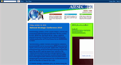 Desktop Screenshot of aiesec-pune.blogspot.com