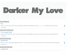 Tablet Screenshot of darkermydudes.blogspot.com