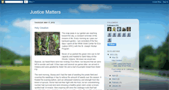 Desktop Screenshot of csjjusticematters.blogspot.com