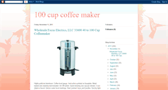 Desktop Screenshot of cheap100cupcoffeemaker.blogspot.com