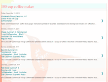 Tablet Screenshot of cheap100cupcoffeemaker.blogspot.com