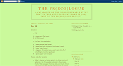 Desktop Screenshot of frecologue.blogspot.com