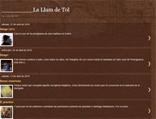 Tablet Screenshot of lallumdetol.blogspot.com