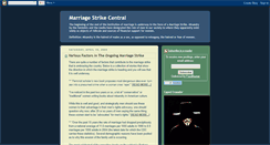 Desktop Screenshot of marriagestrikecentral.blogspot.com