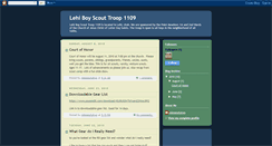 Desktop Screenshot of lehitroop1109.blogspot.com