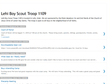 Tablet Screenshot of lehitroop1109.blogspot.com