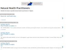 Tablet Screenshot of naturalhealthpractitioners.blogspot.com