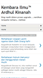 Mobile Screenshot of kembarailmu89.blogspot.com