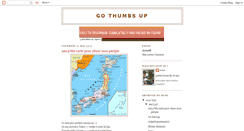 Desktop Screenshot of gothumbsup.blogspot.com
