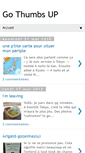 Mobile Screenshot of gothumbsup.blogspot.com