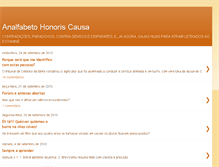 Tablet Screenshot of analfabetohonoriscausa.blogspot.com