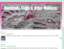 Tablet Screenshot of cardsandothermadness.blogspot.com