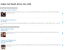 Tablet Screenshot of makemeblushdrivemewild.blogspot.com