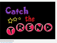 Tablet Screenshot of catchthetrend.blogspot.com