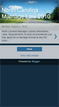 Mobile Screenshot of ncmarriagelaw.blogspot.com