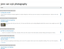 Tablet Screenshot of jennvanwyk.blogspot.com