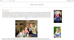 Desktop Screenshot of mikedutsonfamily.blogspot.com