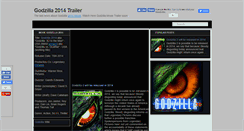 Desktop Screenshot of godzilla-movie-2014-trailer.blogspot.com