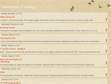 Tablet Screenshot of liberationoflosing.blogspot.com