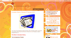 Desktop Screenshot of genealogycanada.blogspot.com