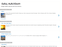 Tablet Screenshot of darulmursyideen.blogspot.com