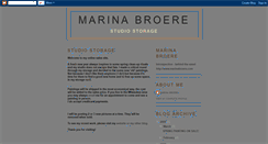 Desktop Screenshot of marinabroere.blogspot.com