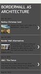 Mobile Screenshot of borderwallasarchitecture.blogspot.com