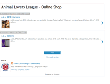 Tablet Screenshot of animalloversleague-onlineshop.blogspot.com