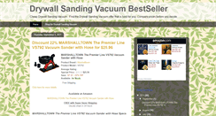 Desktop Screenshot of drywallsandingvacuumss.blogspot.com