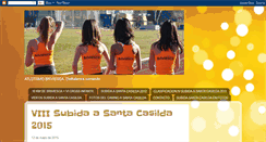 Desktop Screenshot of clubatletismobriviesca.blogspot.com