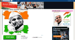 Desktop Screenshot of annahazare-lokpal.blogspot.com