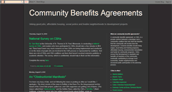 Desktop Screenshot of communitybenefits.blogspot.com