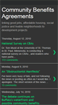 Mobile Screenshot of communitybenefits.blogspot.com