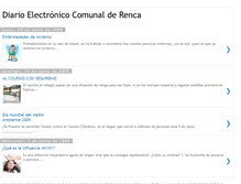 Tablet Screenshot of diarioelectronicocomunal.blogspot.com