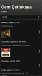 Mobile Screenshot of cemcetinkaya-violoncello.blogspot.com