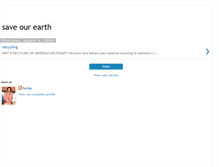Tablet Screenshot of farida-saveourearth.blogspot.com