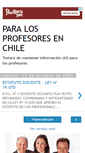 Mobile Screenshot of profesoresenchile.blogspot.com