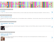 Tablet Screenshot of magicbluebubble.blogspot.com