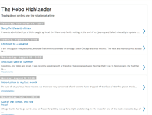 Tablet Screenshot of hobohighlander.blogspot.com