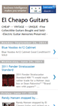 Mobile Screenshot of elcheapoguitars.blogspot.com