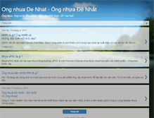 Tablet Screenshot of ongnhuadenhat.blogspot.com